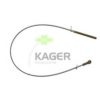 KAGER 19-1255 Cable, parking brake